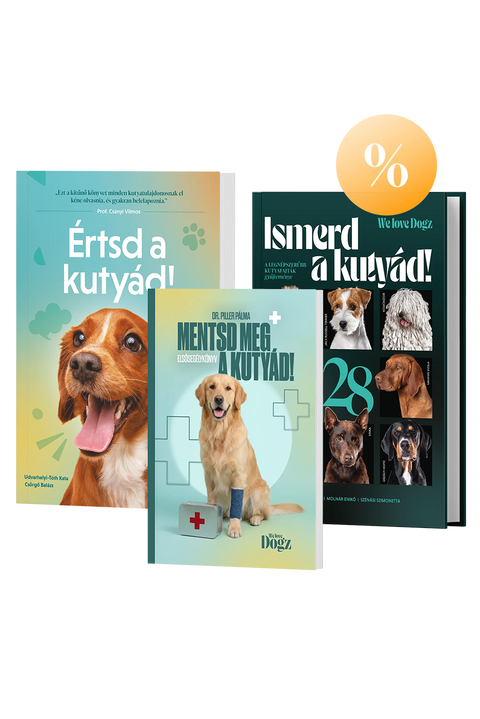 We love Dogz Könyvcsomag – A Felelős Gazdik Könyvtára